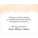 Watercolor Clouds Flat Sympathy Cards Image 5 of 6